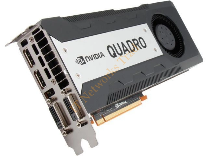VCQK6000-PB PNY Quadro K6000 12GB GDDR5 384-Bit PCI Express 3.0 x16 DVI-I DVI-D Dual DisplayPort Workstation Video Graphics Card