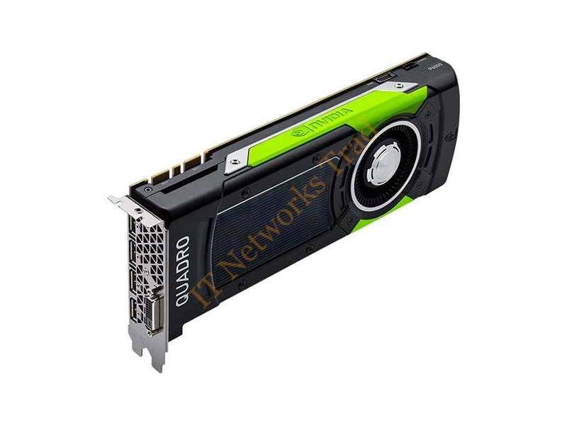VCQP6000-PB PNY Quadro P6000 24GB GDDR5X 384-Bit / 4x DisplayPort / DVI Stereo PCI Express 3.0 x16 Video Graphics Card