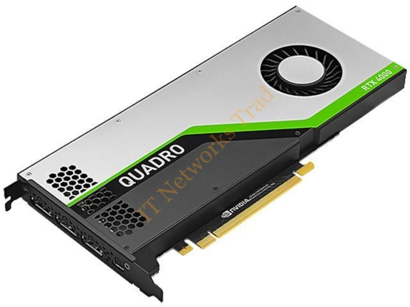 VCQRTX4000-PB PNY nVidia Quadro RTX 4000 8GB GDDR6 3DisplayPorts/DVI/HDMI/USB Type-C PCI-Express Video Graphic Card