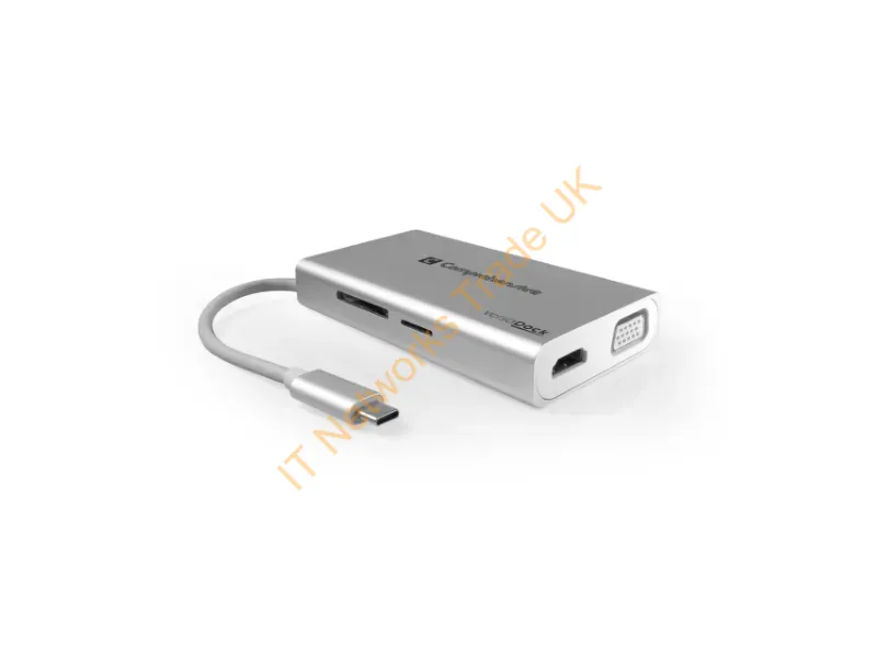 VDK-1120 - Comprehensive Versadock Usb Type-C Silver