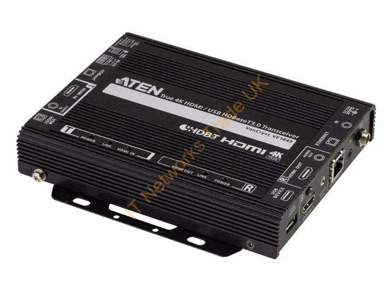 VE1843-AT-G - ATEN True 4K HDMI / USB HDBaseT 3.0 Transceiver