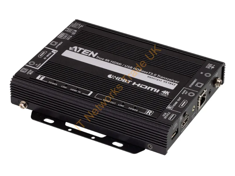 VE1843 - Aten Ve1843 Av Extender Av Transmitter & Receiver Black