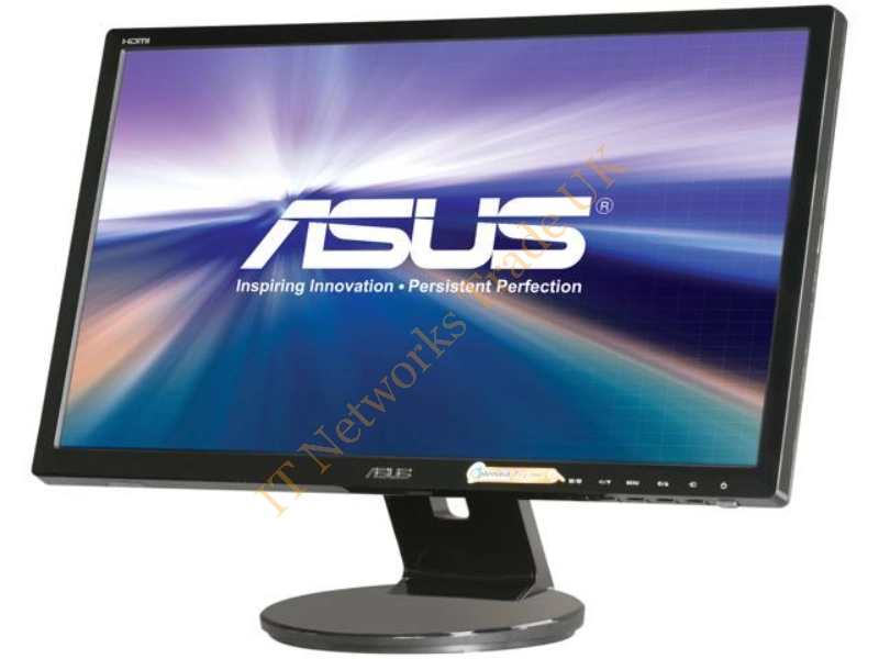 VE228H ASUS VE228H 21.5 inch WideScreen 10,000,000:1 5ms VGA/DVI/HDMI LCD Monitor w/ Speakers (Black)