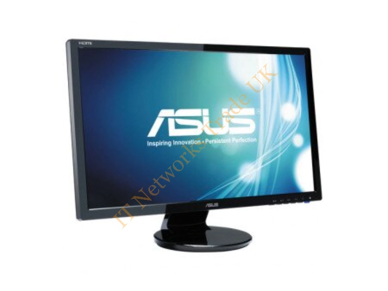 VE247H ASUS VE247H 23.6 inch WideScreen 2ms 10000000:1 VGA/DVI/HDMI LED LCD Monitor w/ Speakers (Black)