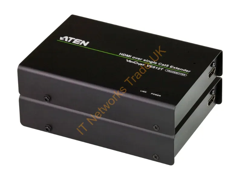 VE812 - Aten Ve812 Av Extender Av Transmitter & Receiver Black