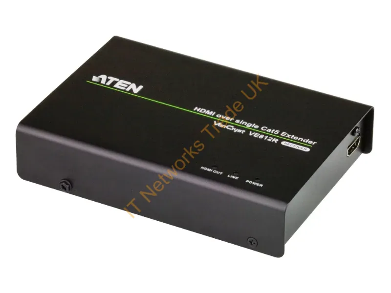 VE812R - Aten Ve812R Av Extender Av Repeater Black