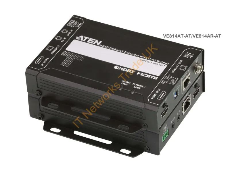 VE814A - ATEN VE814A AV extender AV transmitter & receiver Black