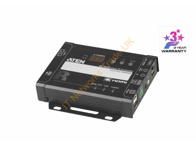 VE8950R - Aten Ve8950R Av Extender Av Receiver Black