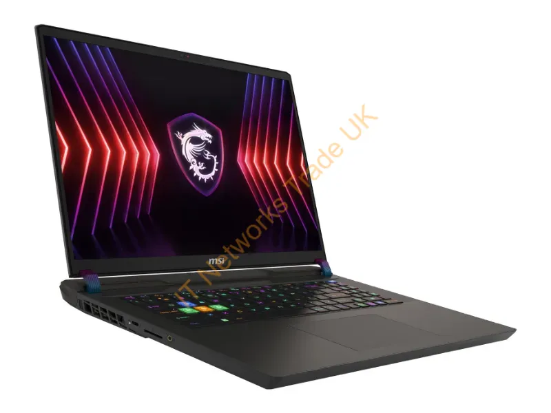 VECTOR17A1649 - Msi Vector 17 Hx A14Vhg 649Us Intel Core I9 I9-14900Hx Laptop 17" Quad Hd+ 32 Gb Ddr5-Sdram 1 Tb Ssd Nvidia Geforce Rtx 4080 Wi-Fi 7 (802.11Be) Windows 11 Pro French Black