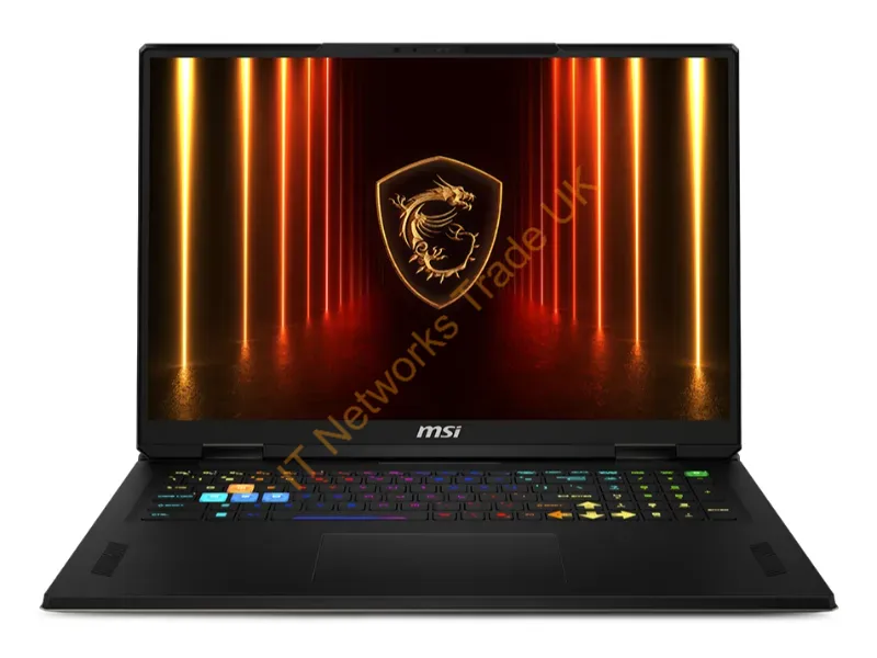 VECTORA18HX076 - Msi Vector A18 Hx A9Wig-076Us Laptop Amd Ryzen 9 9955Hx Netbook 18" Quad Hd+ 64 Gb Ddr5-Sdram 2 Tb Ssd Nvidia Geforce Rtx 5080 Wi-Fi 7 (802.11Be) Windows 11 Pro Black
