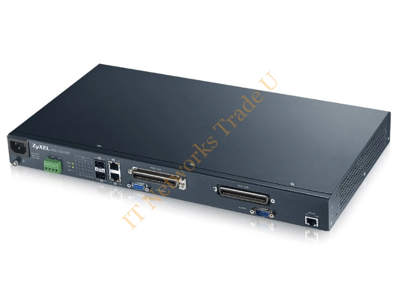 VES1724-55C-EU01V1F - ZyXEL VES1724-55C Managed 1U Black Network Switch