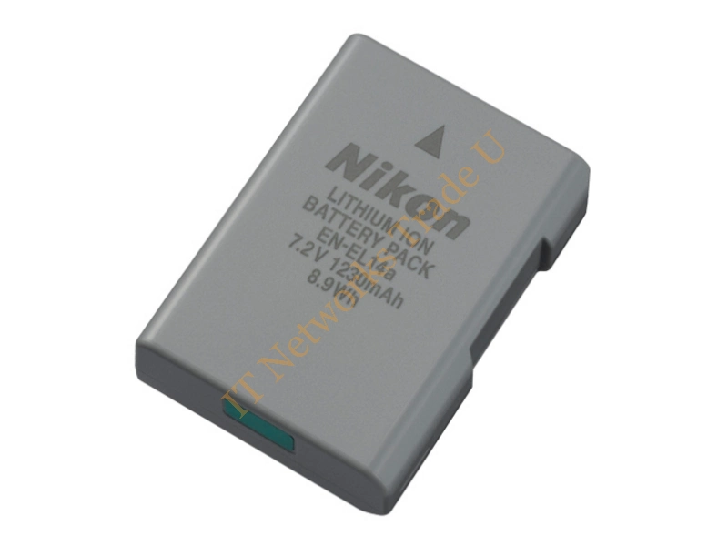 VFB10602 - Nikon EN-EL14a Lithium-Ion 1230mAh 7.2V rechargeable battery Cable
