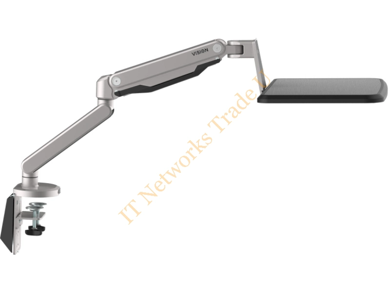 VFM-DS - Vision VFM-DS Clamp/Bolt-through Silver flat panel desk mount Monitor Accessory