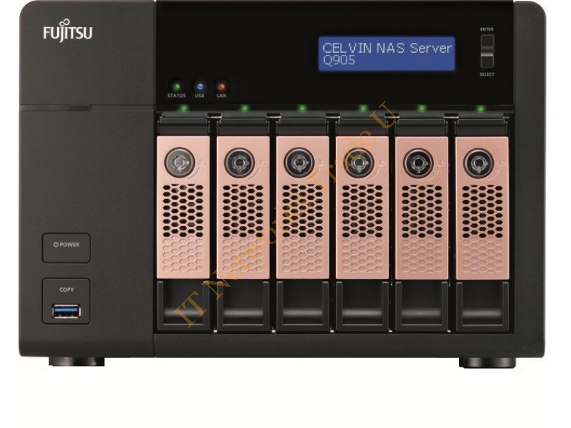 VFY:CQ905XX040E1 - Fujitsu CELVIN NAS Q905 NAS Tower Ethernet LAN Black NAS Servers