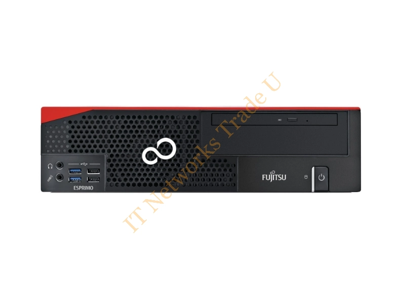 Fujitsu ESPRIMO D556/2/E85+ 3GHz i5-7400 Desktop Black, Red PC Workstation Systems