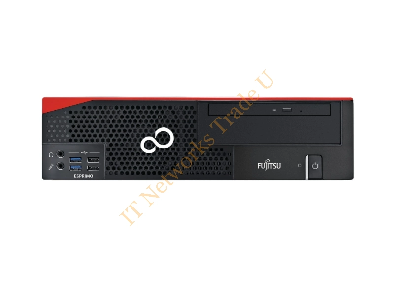 Fujitsu ESPRIMO D556/2/E85+ 3.6GHz i7-7700 Desktop Black,Red PC Workstation Systems