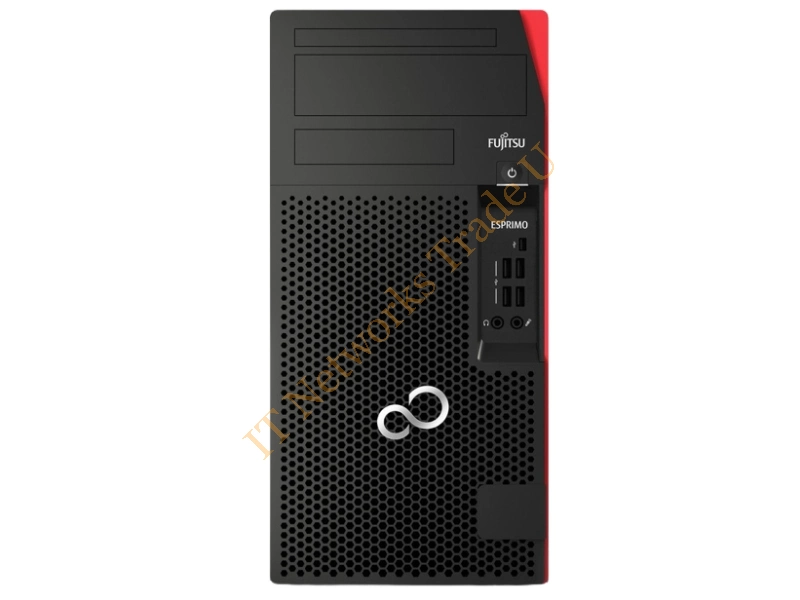 Fujitsu ESPRIMO P957/E90+ 3.6GHz i7-7700 Desktop 7th gen IntelCore i7 Black, Red PC Workstation Systems