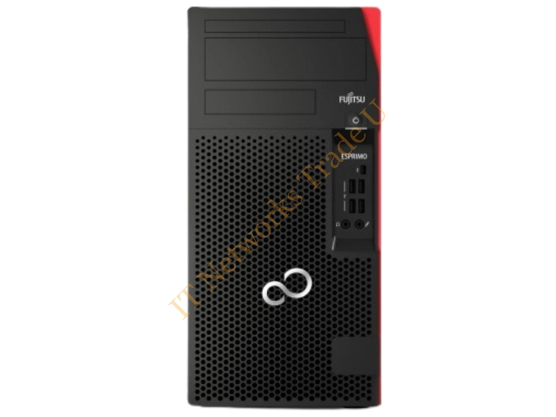Fujitsu ESPRIMO P957/E90+ 3.6GHz i7-7700 Desktop 7th gen IntelCore i7 Black, Red PC Workstation Systems