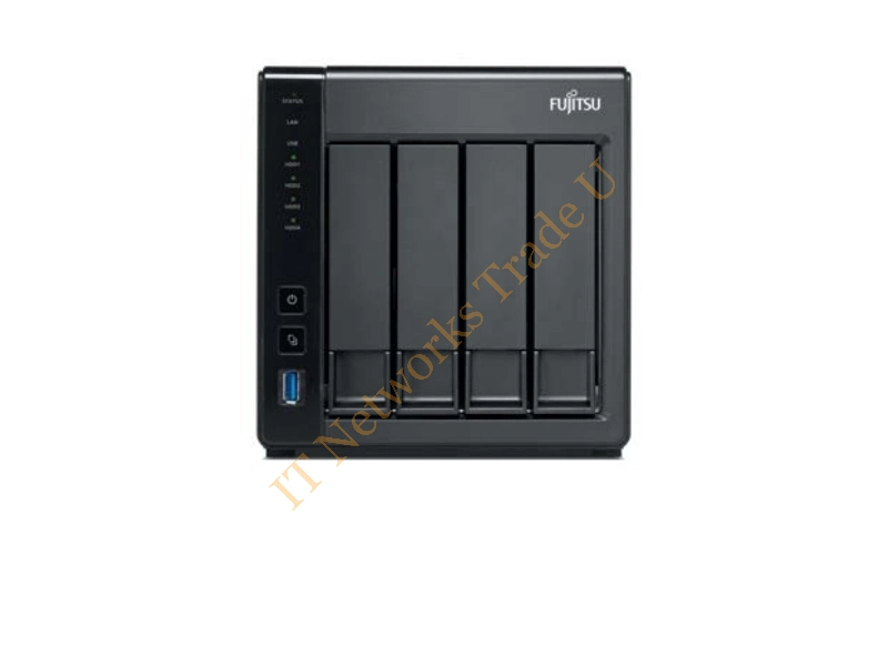 VFY:QE807XX040E1 - Fujitsu CELVIN NAS QE807 NAS Mini Tower Ethernet LAN Black NAS Servers