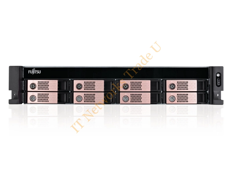 VFY:R1006XX030E1 - Fujitsu CELVIN NAS QR1006 NAS Rack (2U) Ethernet LAN Black, Silver NAS Servers