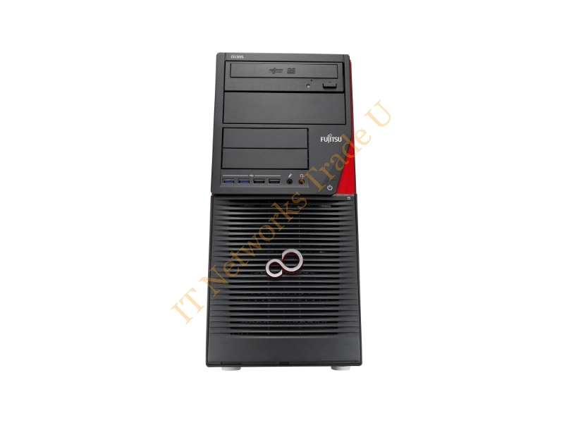 Fujitsu CELSIUS W550 3.4GHz i7-6700 Desktop Black, Red Workstation system