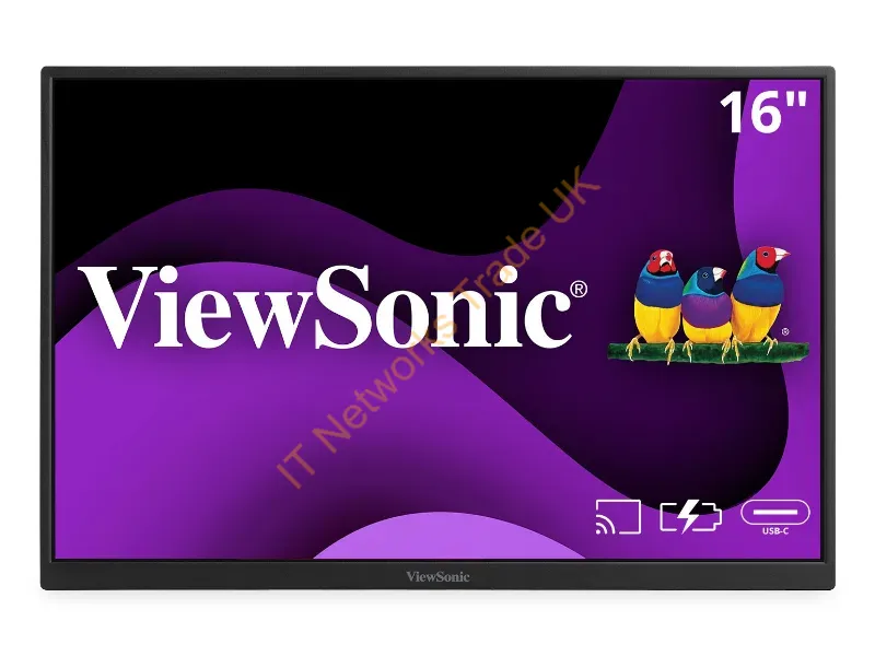 VG1656N - Viewsonic 16" Portable Ips Monitor