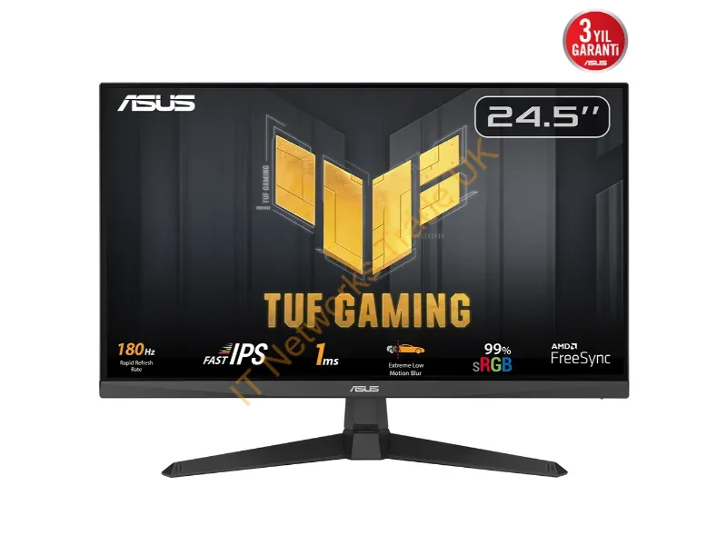 VG259Q3A - Asus Tuf Gaming Vg259Q3A Computer Monitor 24.5" 1920 X 1080 Pixels Full Hd Led Black