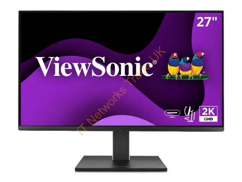 VG2752-2K - Viewsonic 27" Ips Ergonomic Monitor