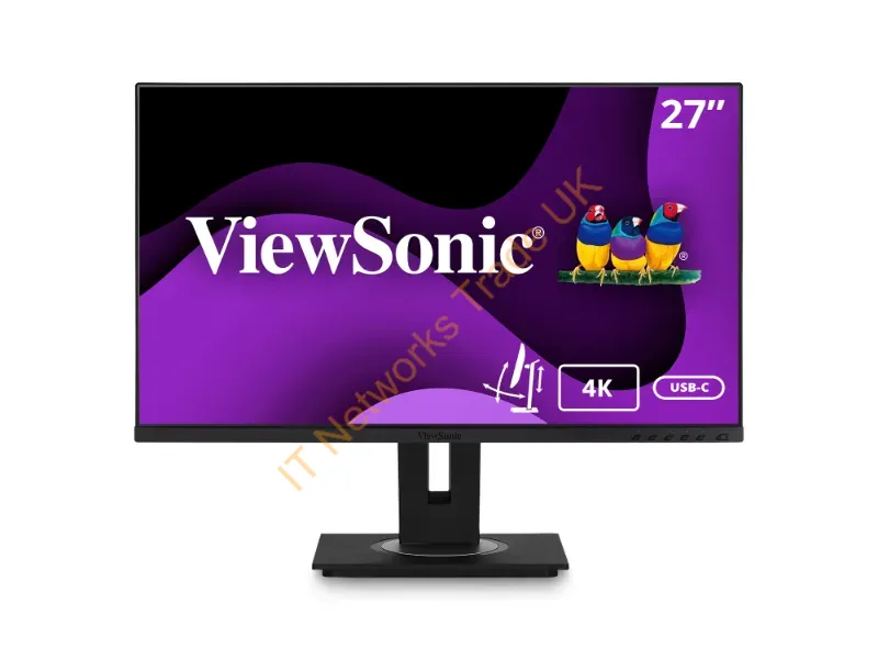 VG2756-4K - Viewsonic Vg Series Vg2756-4K Computer Monitor 27" 3840 X 2160 Pixels 4K Ultra Hd Led Black