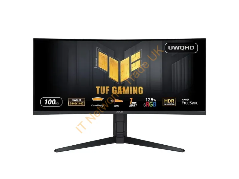 VG34VQEL1A - ASUS  ASUS TUF VG34VQEL1A 34 UltraWide QHD 100Hz Freesync 1