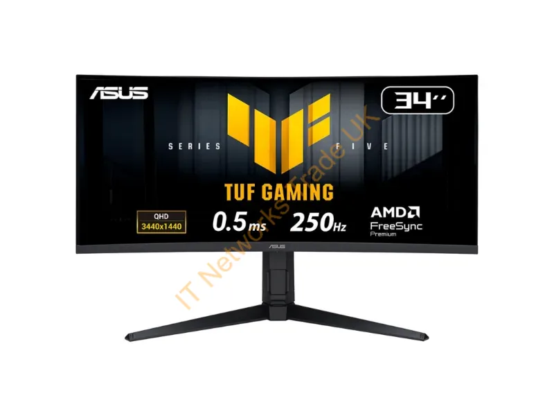 VG34WQML5A - Asus Tuf Gaming Vg34Wqml5A Computer Monitor 34" 3440 X 1440 Pixels Ultrawide Quad Hd Led Black