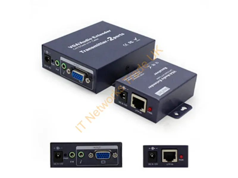 VGACAT5EXTENDER-5PK - Addon Networks Vgacat5Extender-5Pk Av Extender Av Transmitter & Receiver Black