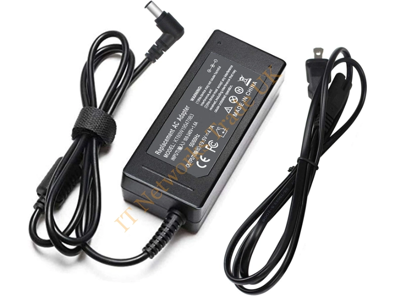 VGP-AC19V11 Sony 90-Watts AC Adapter for Vaio Laptops Power Adapter