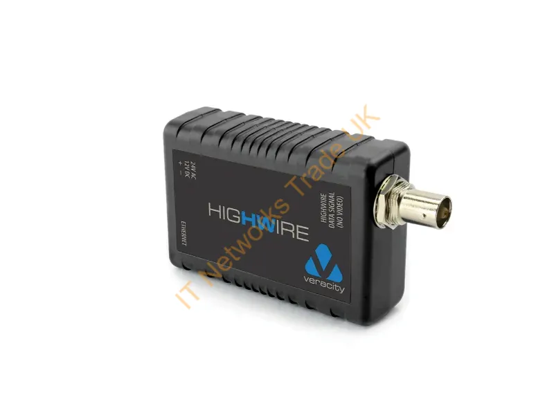 VHW-HW - Veracity Highwire Internal 100Mbit/s Black network media converter Networking
