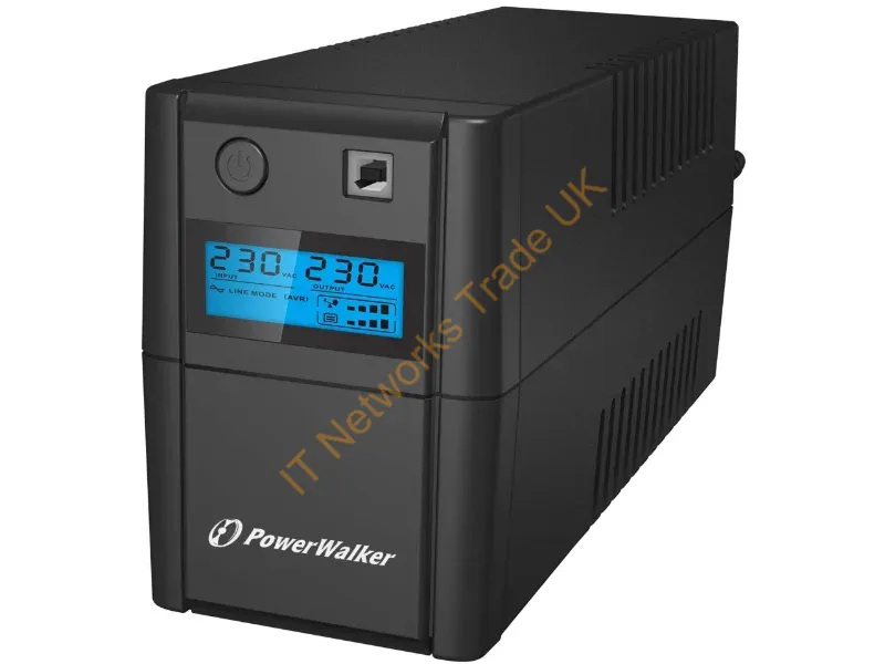 VI850SHLFR - PowerWalker 10121001 uninterruptible power supply (UPS) Line-Interactive 0.85 kVA 480 W 2 AC outlet(s)