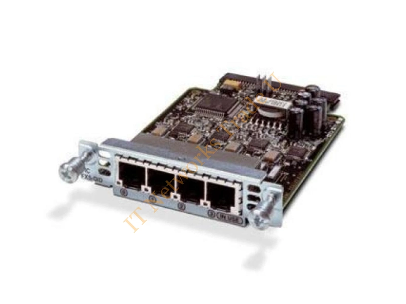 VIC3-4FXS/DID= - Cisco VIC3-4FXS/DID= FXS voice network module