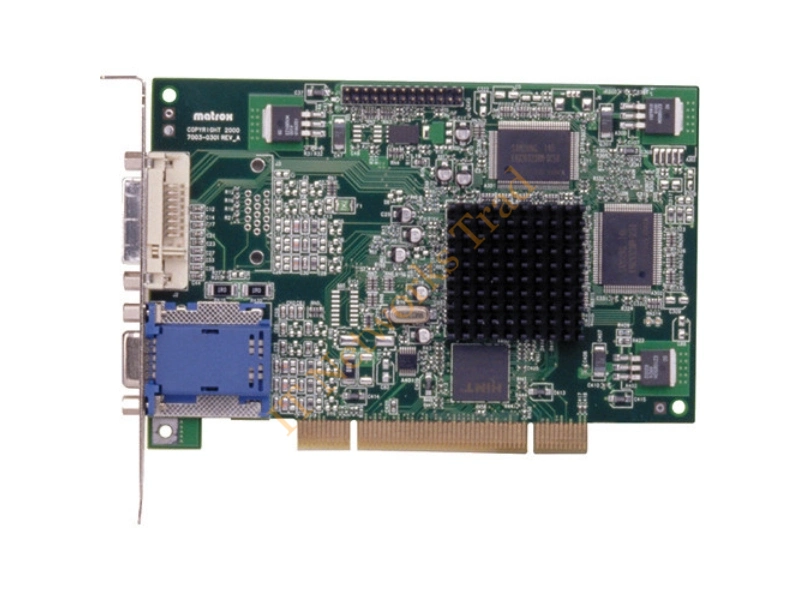 VIDPCI007A Matrox Graphics 2MB PCI with VGA and Proprietary Output Video Graphics Card
