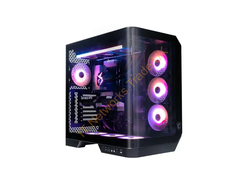 VISR2NVP71612 - Msi Vision R Ai 2Nvp7-1612Us Pc Intel Core Ultra 7 265 32 Gb Ddr5-Sdram 2 Tb Ssd Nvidia Geforce Rtx 5070 Windows 11 Home Desktop Black