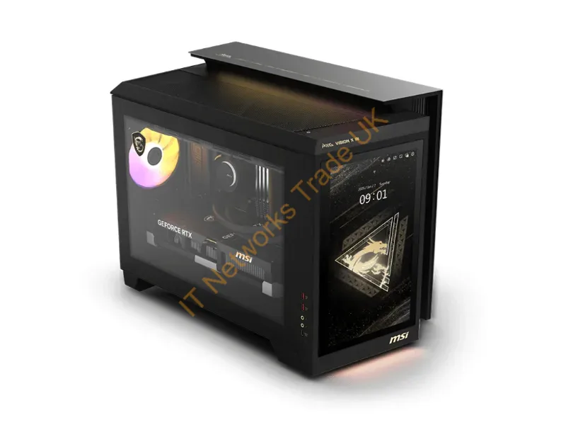 VISXAI2NVZ9045 - Msi Meg Vision X Ai 2Nvz9-045Us Pc Intel Core Ultra 9 285K 64 Gb Ddr5-Sdram 2 Tb Ssd Nvidia Geforce Rtx 5090 Windows 11 Pro Desktop Black