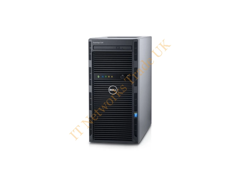 VKKNT Dell PowerEdge T130 1S Server System with Xeon E3-1220V5 1P CPU 8GB RAM 1TB Hard Drive