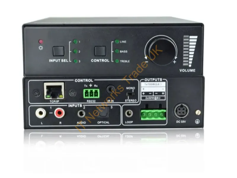VL120005 - Vivolink VL120005 audio amplifier 2.0 channels Home Black