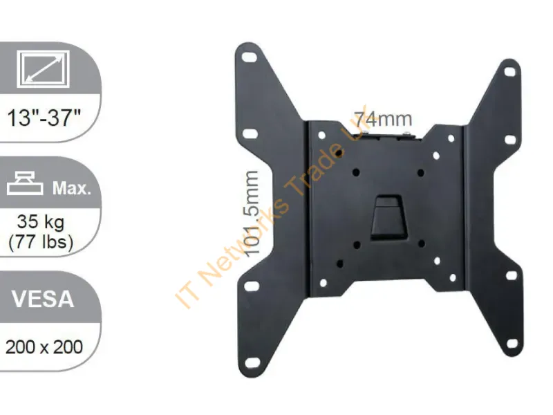 VLMW1337 - Vivolink VLMW1337 TV mount/stand 94 cm (37") Black