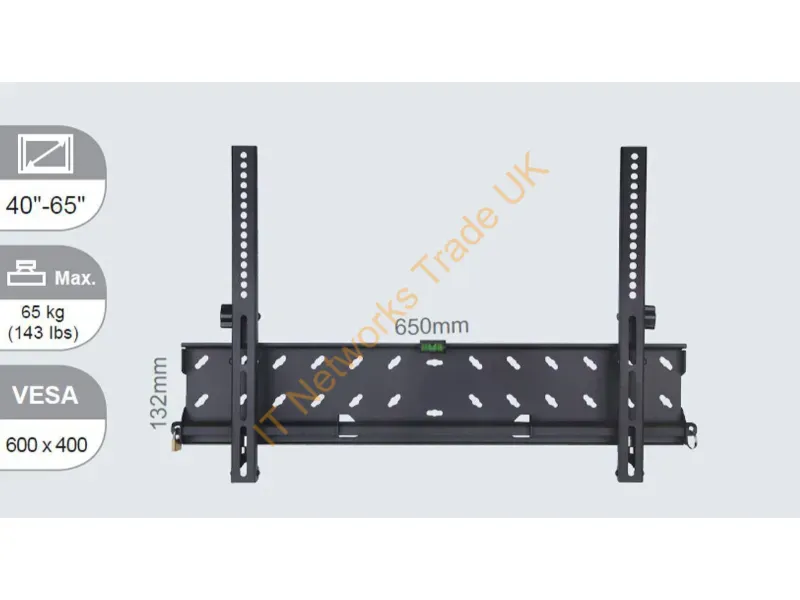VLMW4065T - Vivolink VLMW4065T TV mount/stand 165.1 cm (65") Black