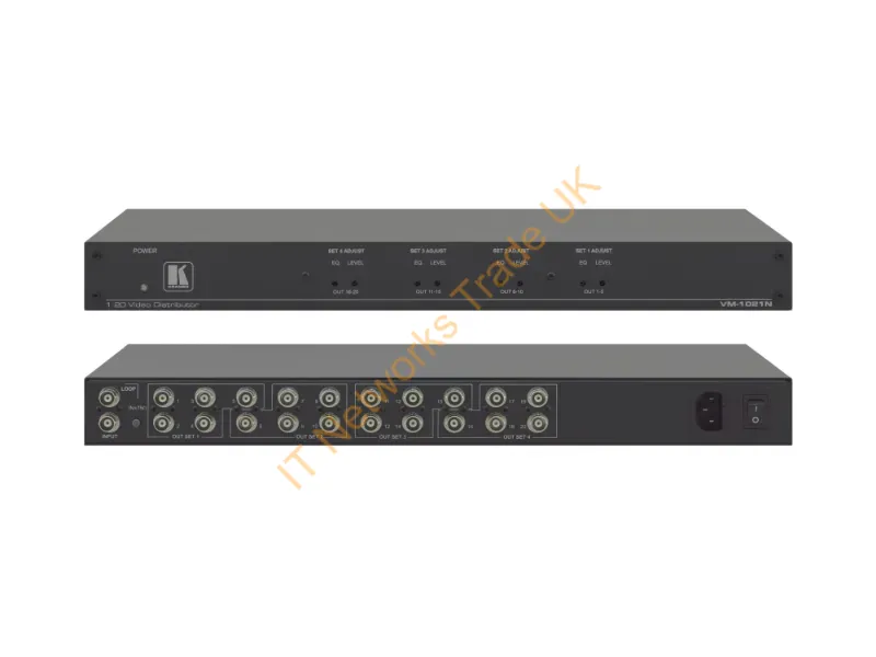VM-1021N - Kramer Electronics Vm-1021N Video Line Amplifier 350 Mhz Black