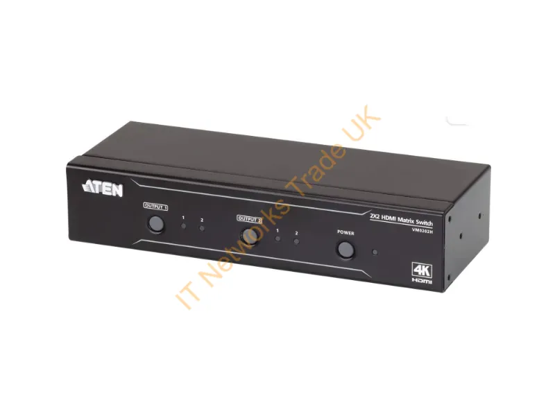 VM0202H-AT-G - ATEN 2x2 4K HDMI Matrix Switch, up to 15m