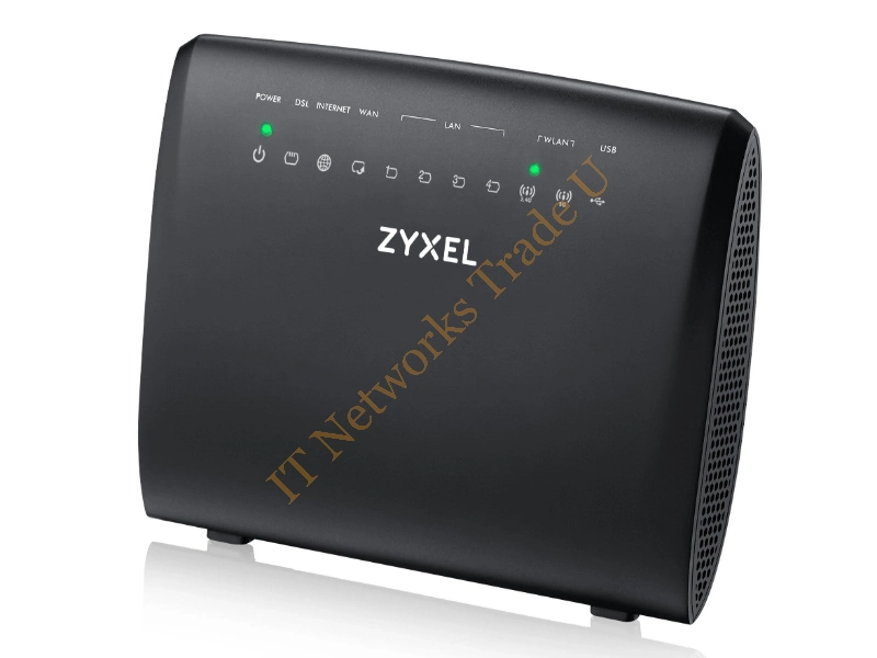 VMG3925-B10B-EU03V1F - ZyXEL VMG3925-B10B-EU03V1F Dual-band (2.4 GHz / 5 GHz) Gigabit Ethernet 3G Black network wireless router
