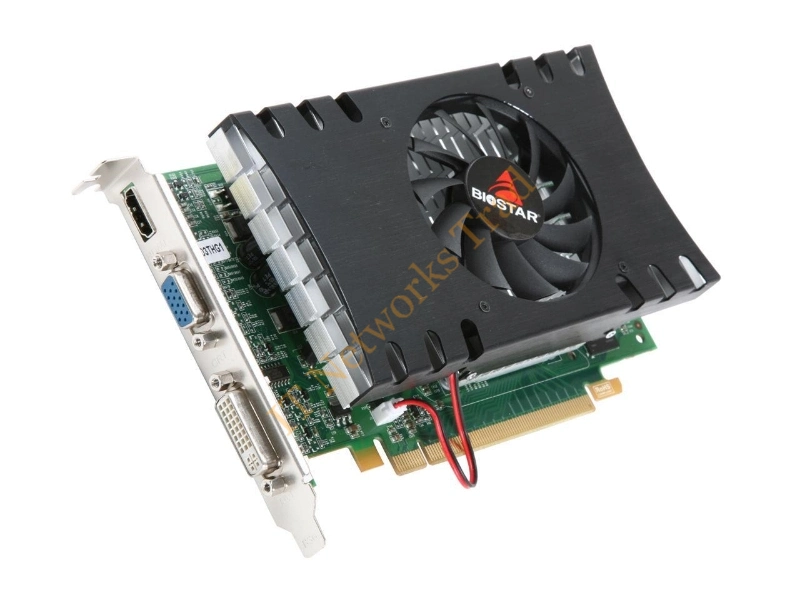 VN2203THG1 Biostar nVidia GeForce GT220 1GB DDR3 128-Bit HDMI / D-Sub / DVI PCI Express 2.0 x16 Video Graphics Card