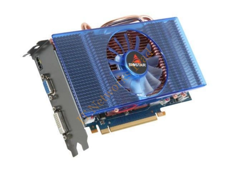 VN2503SH52 Biostar nVidia GeForce GT250 512MB DDR3 256-Bit HDMI / D-Sub / DVI PCI Express 2.0 x16 Video Graphics Card