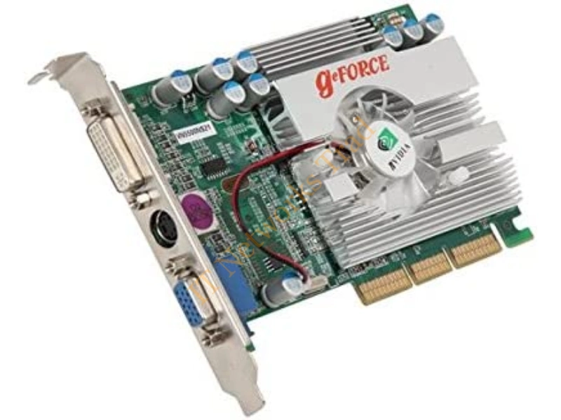 VN5500NS21 Biostar nVidia GeForce 5500 256MB DDR 128-Bit D-Sub / DVI AGP 8x Video Graphics Card