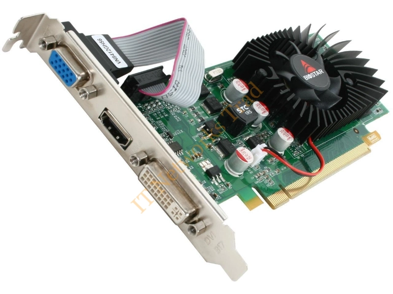 VN8412GH56 Biostar nVidia GeForce 8400GS 512MB DDR2 64-Bit HDMI / D-Sub / DVI PCI Express 2.0 x16 Video Graphics Card